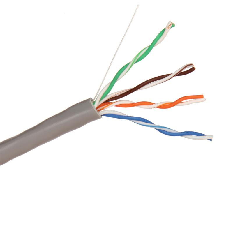 Кабель ExeGate UTP4-C5e-CU-S24-IN-PVC-GY-305-FLUKE UTP кат.5e <EX256748RUS 1469927