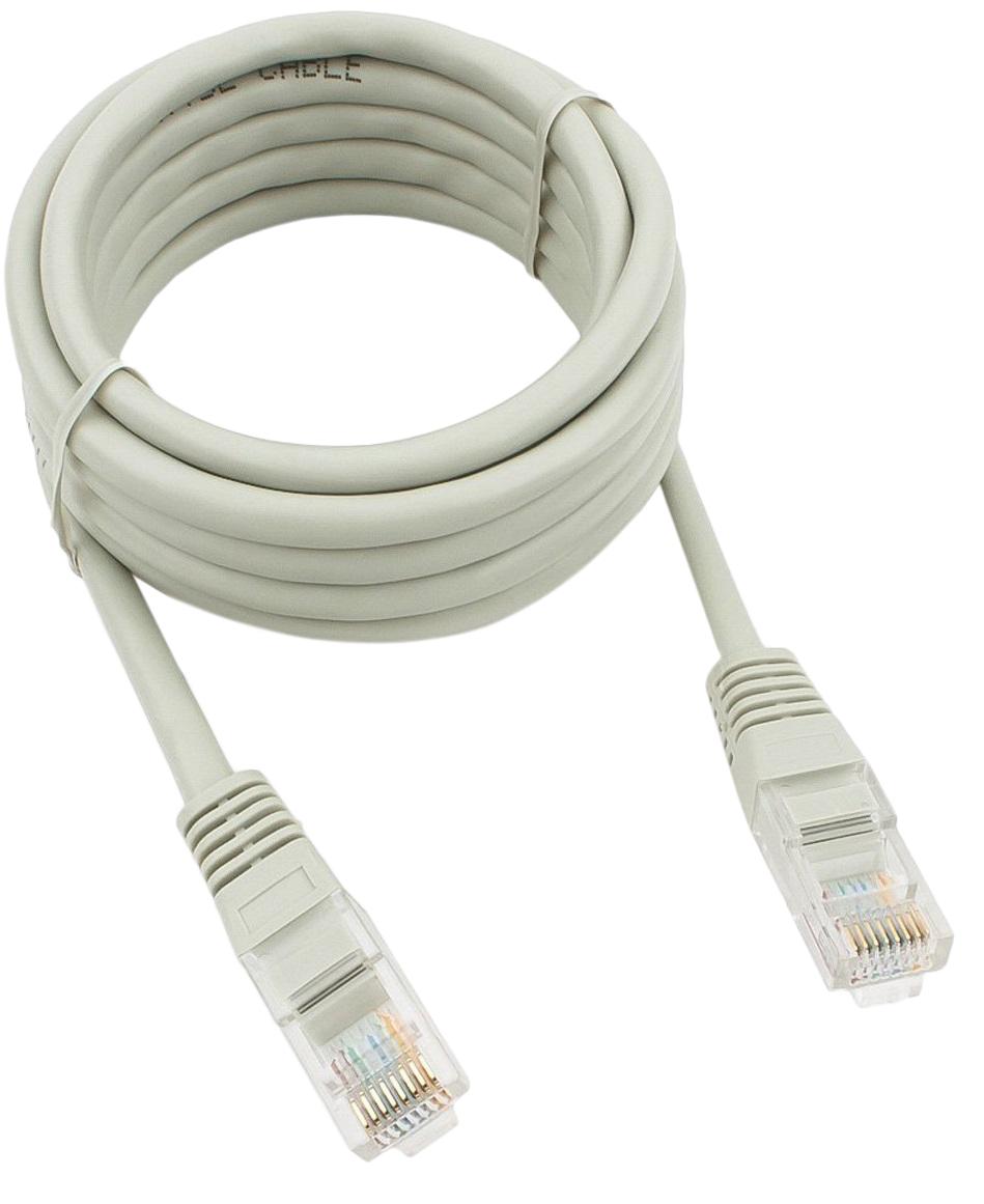 Патч-корд UTP Cablexpert PP10-3M кат.5e, 3м, литой (серый) 1114331