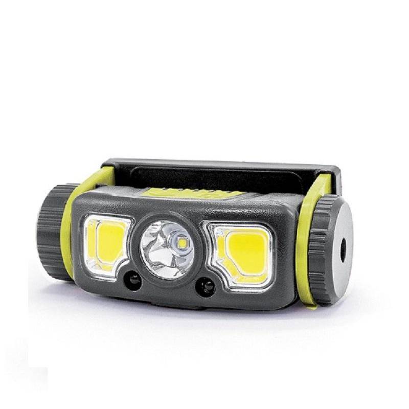 Фонарь налобный ЯРКИЙ ЛУЧ LH-400 Cobra PRO сенс.вкл/выкл, Li-ion 2600mAh 1265559 4606400106302