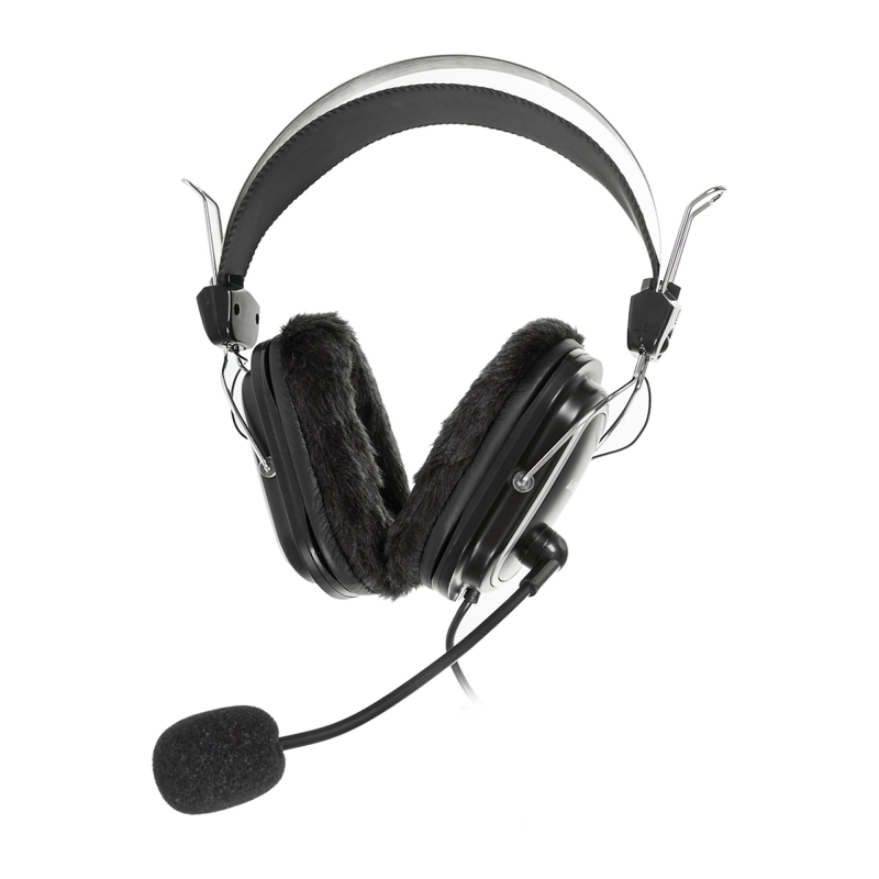 Гарнитура A4Tech (HS-60) черный 2.5м мониторные 1729845