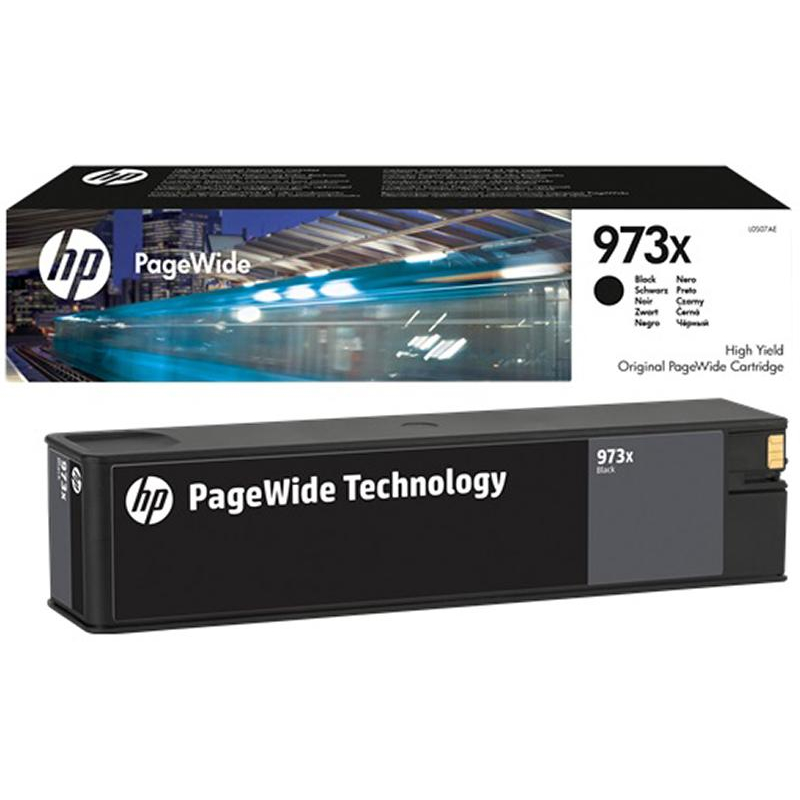Картридж струйный HP 973XL L0S07AE чер. пов.емк. для PW Pro 452/477 628692