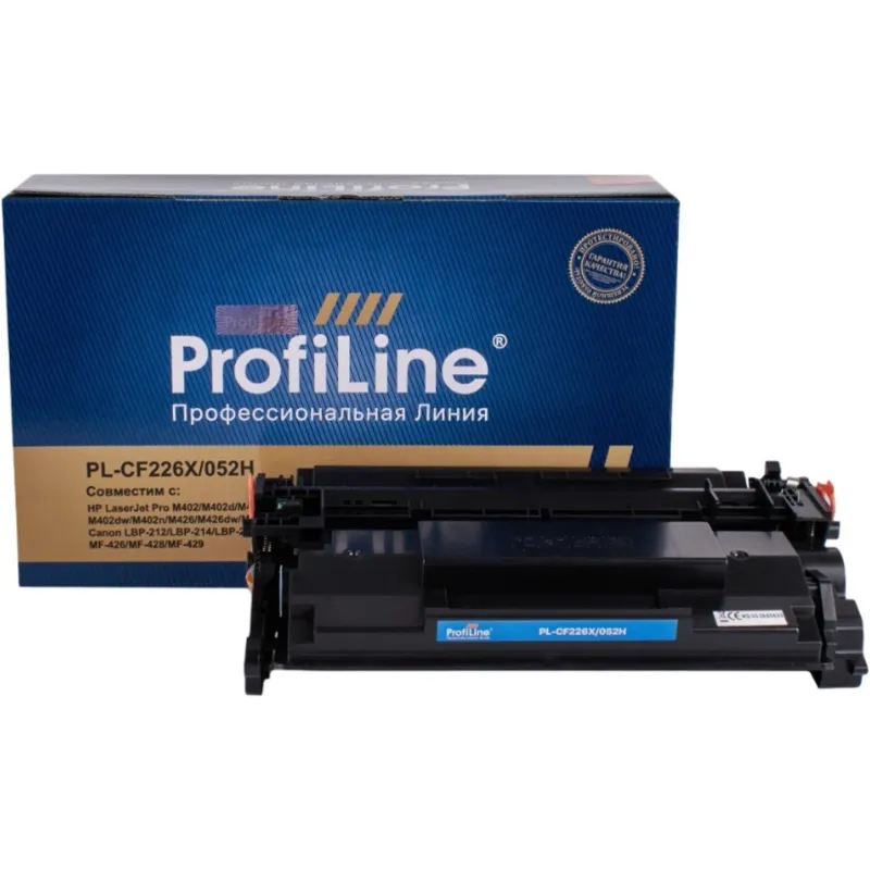Картридж лазерный универсальный ProfiLine CF226X/052H чер. для HP/Canon 1899668 PL-CF226X/052H