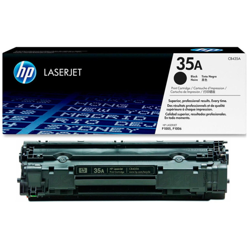 Картридж лазерный HP 35A CB435A чер. для LJ P1005/1006 110767