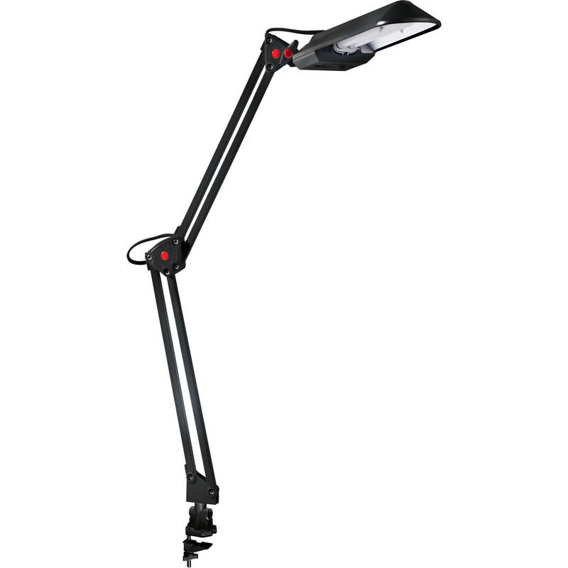 Светильник Camelion KD-017C на струбцине 2G7чёрный 167990 3281
