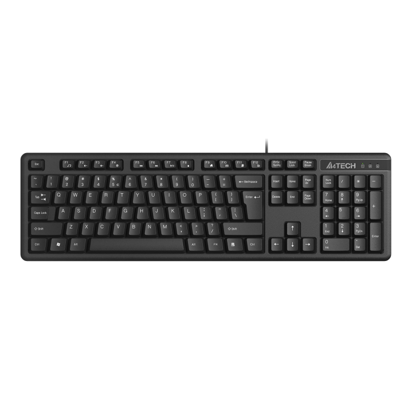 Клавиатура A4Tech KKS-3 черный USB 1895404