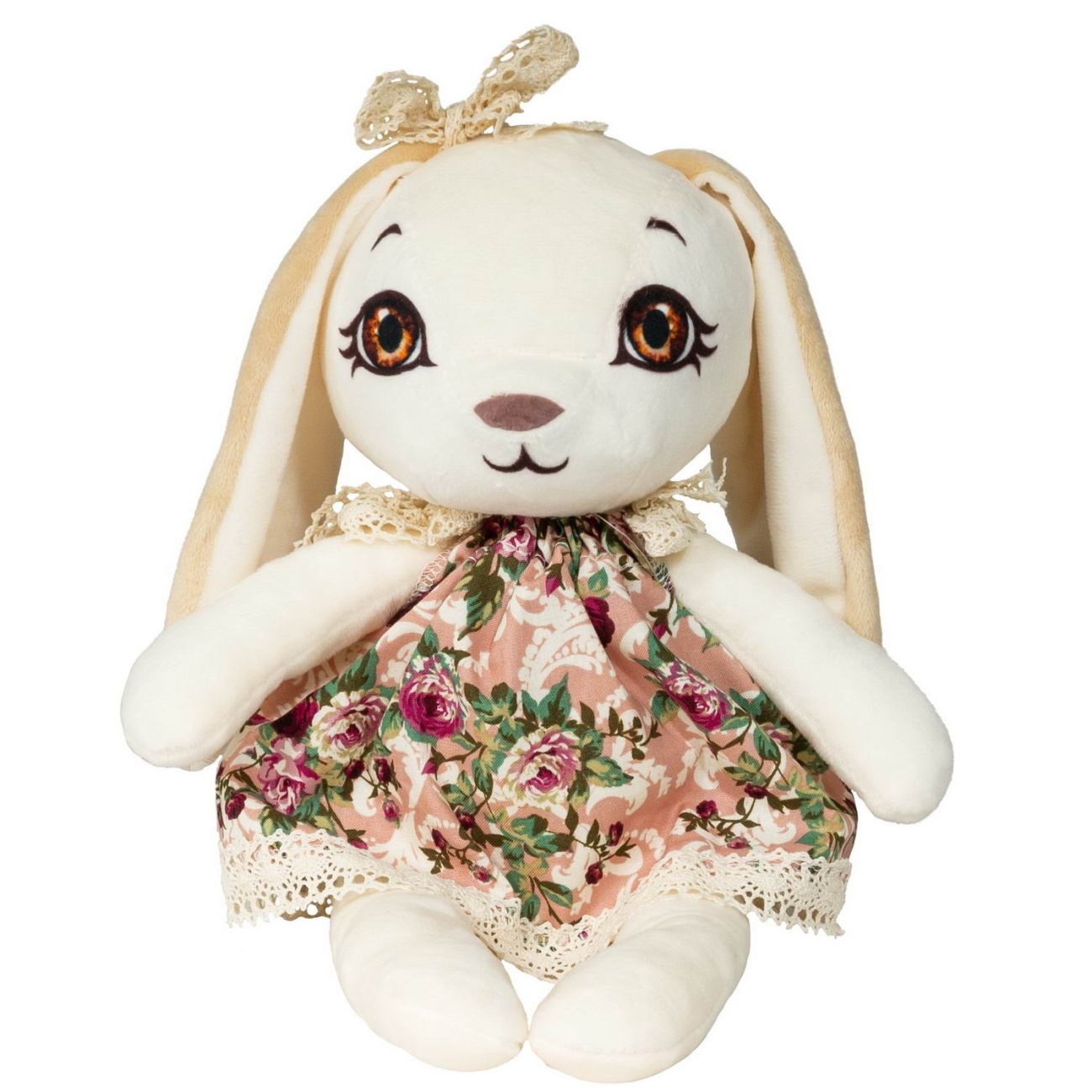 Мягкая игрушка СмолТойс Зайка Белла 35 см 7059/МЛ/35