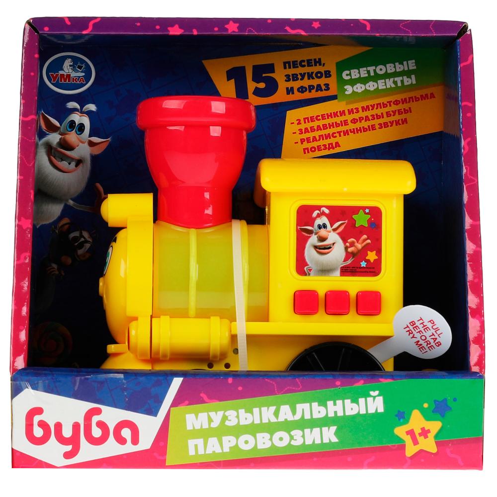 Музыкальный паровозик Буба УМка HWA1219047-R2