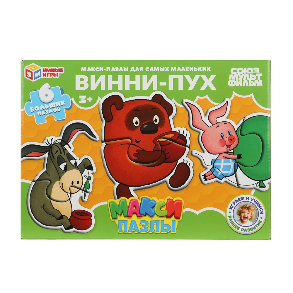 Пазлы-половинки для малышей "Винни-Пух Умные игры 4660254469549