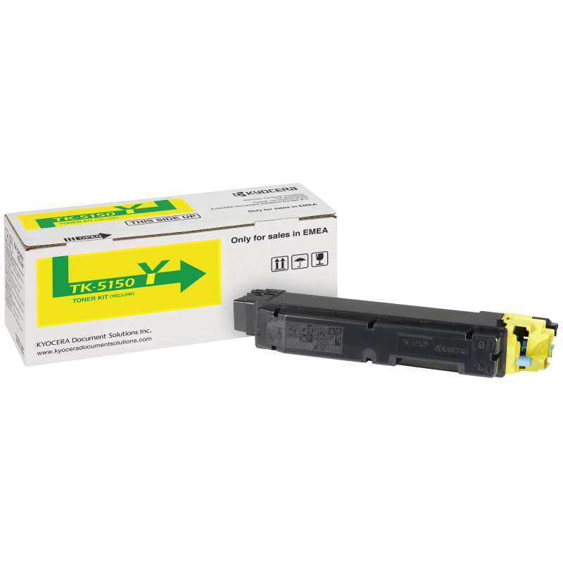 Тонер-картридж Kyocera TK-5150Y жел. для P6130/6035/7040cdn 621851 1T02NSANL0