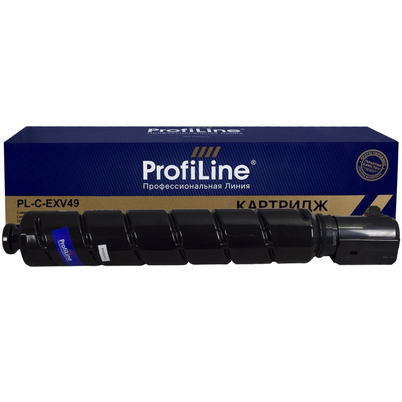 Тонер-картридж ProfiLine C-EXV49 BK (8524B002) чер. для Canon iR-ADV C33xx 1595522 PL_C-EXV49_BK
