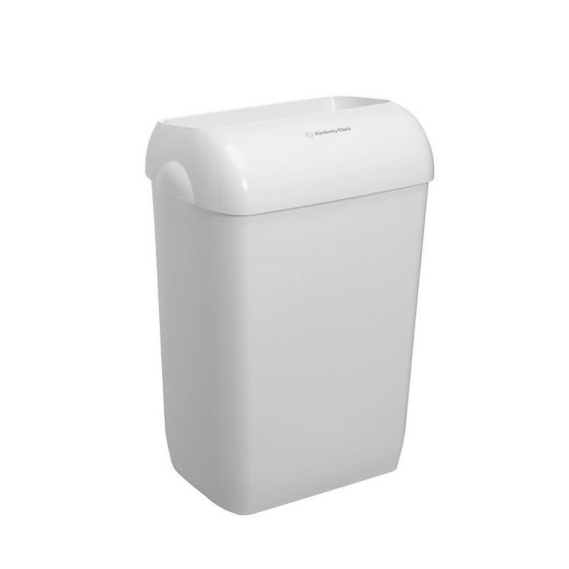 Корзина для мусора пластиковая KK Aquarius 43л белая 2 шт 6993 Kimberly Clark 1114723