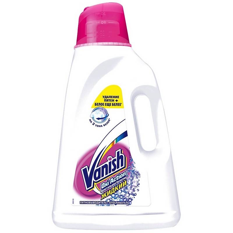 Пятновыводитель Vanish Oxi Action Кристальная белизна жидкий 2 л 740271
