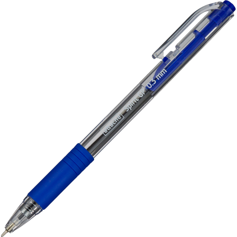 Ручка шариковая автомат. Attache SpiritGPш.0,5мм,лин0,3,син,масл,манж 1685315 SPRINT GRIP