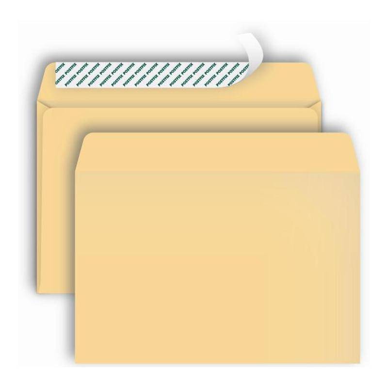 Конверт Postfix Bong C4 90 г/кв.м крафт-бумага стрип с внутренней запечаткой (250 шт в уп) 269731