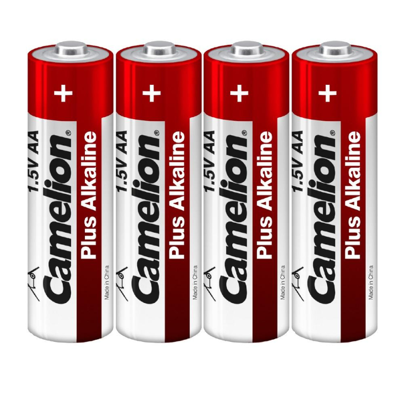 Батарейки Camelion AA/LR 6 Plus Alkaline SP-4 (LR 6-SP4, 1.5В, 4 шт в уп.) 1568793 12554