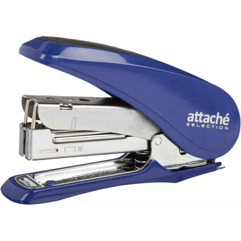 Степлер Attache Selection MSBL1020 (№10) до 20 лист. металл, синий 1271901