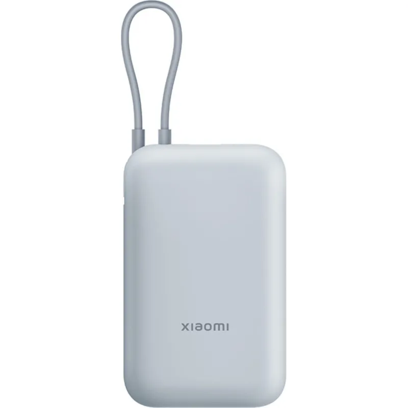 Внешний аккумулятор Xiaomi 10000mAh (встр. каб) Ледяной синий GL BHR9073GL 2172272