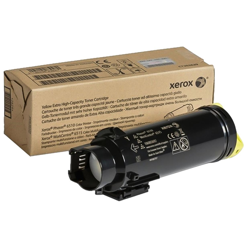 Тонер-картридж Xerox 106R03695 жел. пов.емк. для Phaser 6510/6515 686643