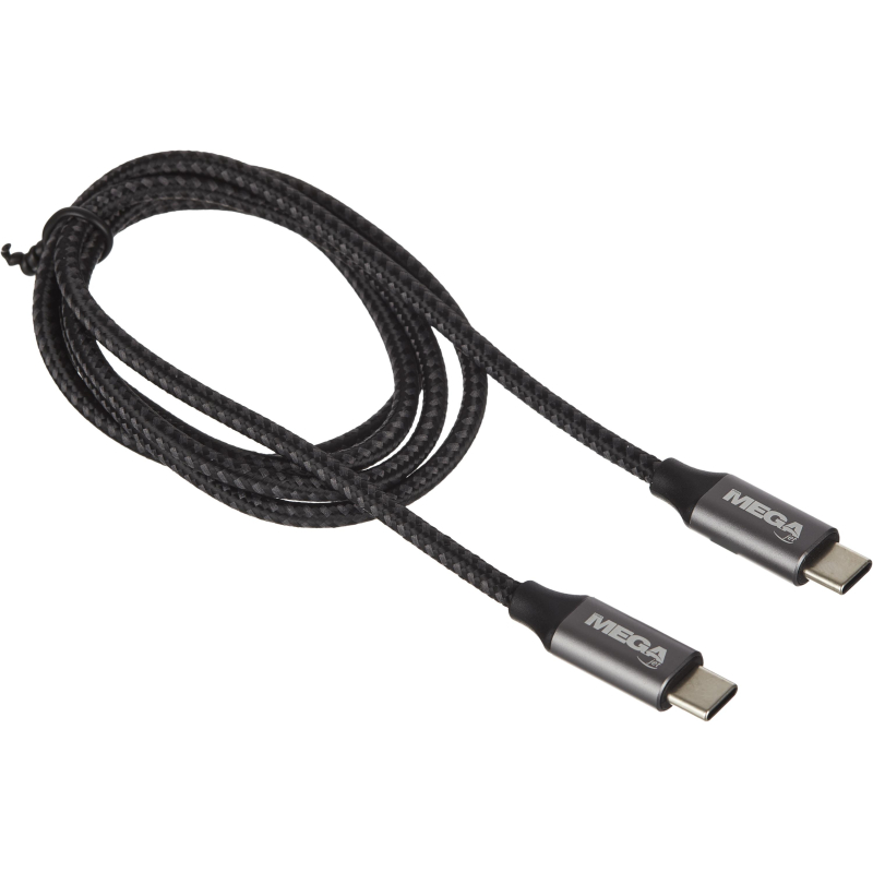 Кабель ProMega U178, 100W, 5A, 1м, Type-C to Type-C, for MacBook, черный ProMega jet 1639361