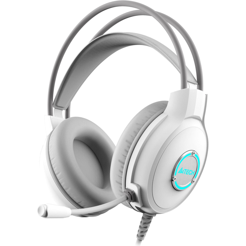 Гарнитура A4Tech Fstyler FH300U белый 2м USB (FH300U WHITE) 1938488