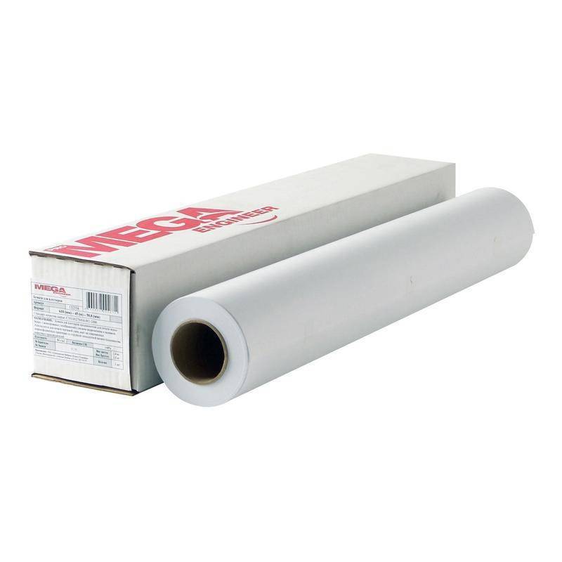 Бумага широкоформатная ProMEGA engineer InkJet 80г 610ммх50м 50,8мм 654100