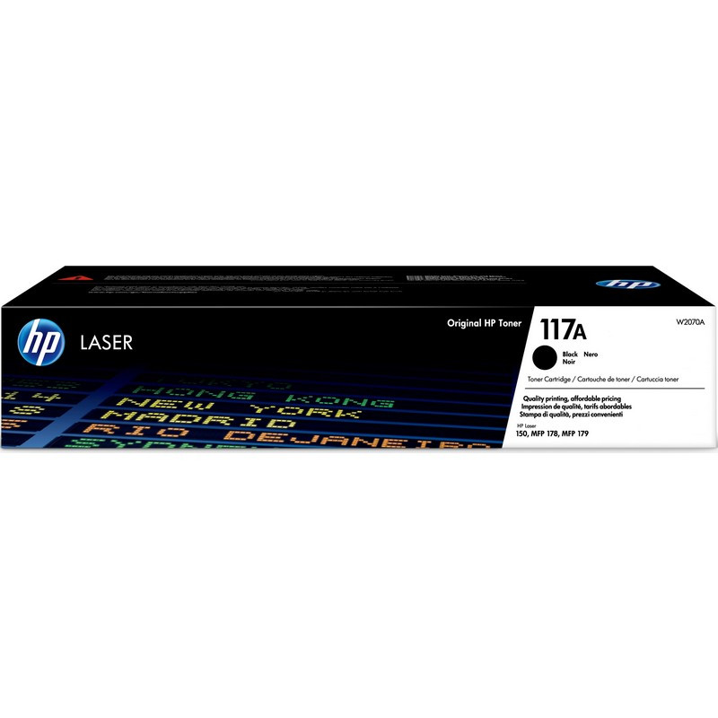 Тонер-картридж HP 117A W2070A чер. для 150/MFP 178/179 1064203
