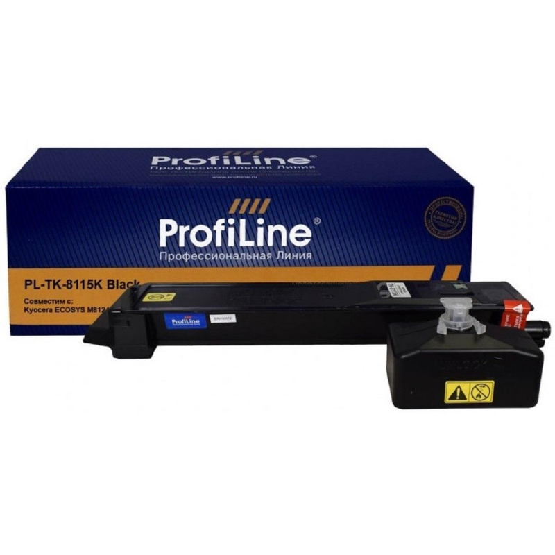 Тонер-картридж ProfiLine TK-8115K чер. для Kyocera Mita M8124cidn 1909300 PL_TK-8115K_BK_WC