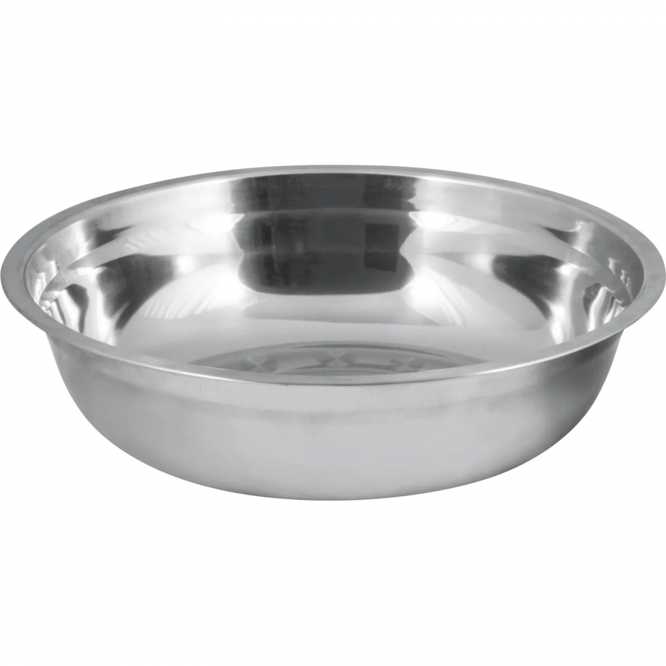 Миска с расширенными краями, нерж. сталь, зерк. полировка Bowl-27, 2,8 л Mallony 2343769 985893