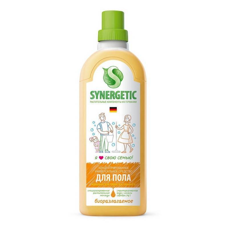 Средство для мытья пола Synergetic 1 л 555660