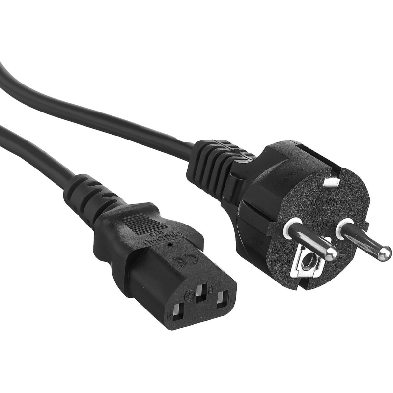 Кабель питания ExeGate Power PC-1,8P (C13, VDE-250V-3x0.5mm2, 6A, 1.8м) 1599548 EP280645RUS