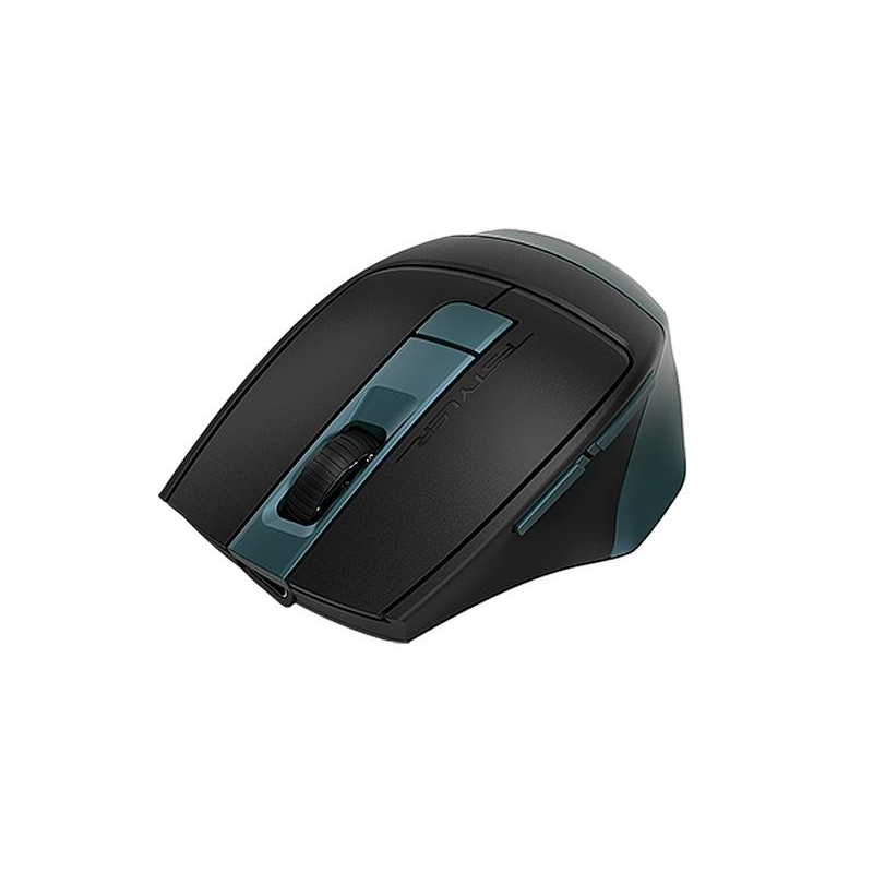 Мышь компьютерная A4Tech Fstyler FB35C зел/черн оптич(2400dpi) WLS(6but) 1791284 FB35C MIDNIGHT GREEN