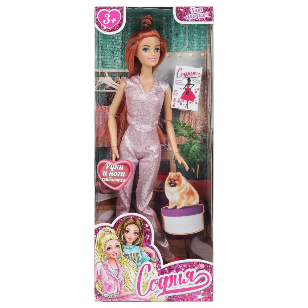 Кукла София (модельная) шарнирная, 29 см. Карапуз 66001BOX-C38-S-BB-WOD
