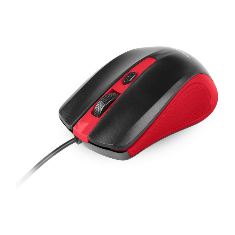 Мышь компьют. Smartbuy ONE 352 провод, красно-черная (SBM-352-RK) / 100 1559936