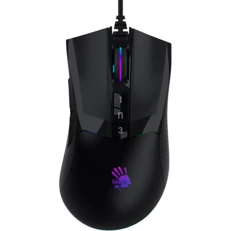 Мышь компьютерная A4Tech Bloody(W90 MAX ( STONE BLACK))чер.10000dpi USB 7b 2154950