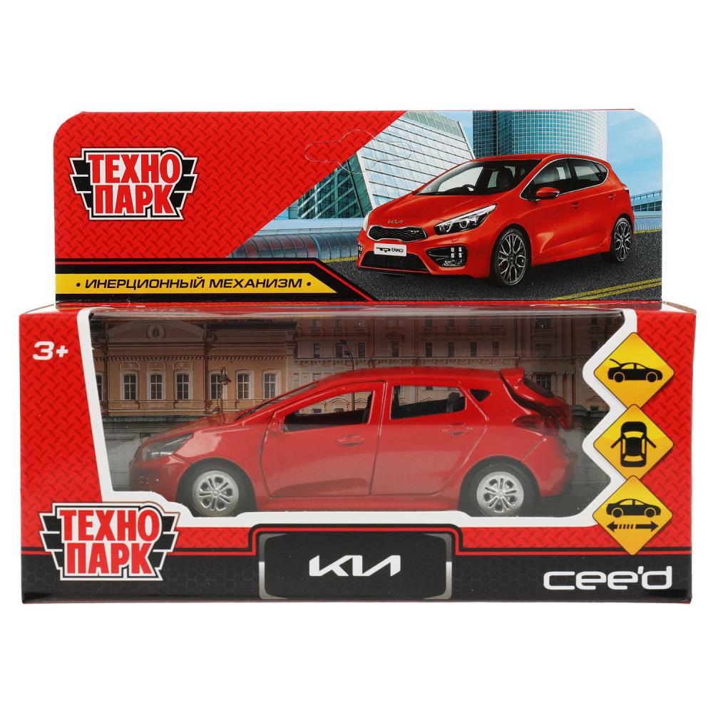 Машина металлическая Киа Сид, 12 см. красный Технопарк CEED-12-RD