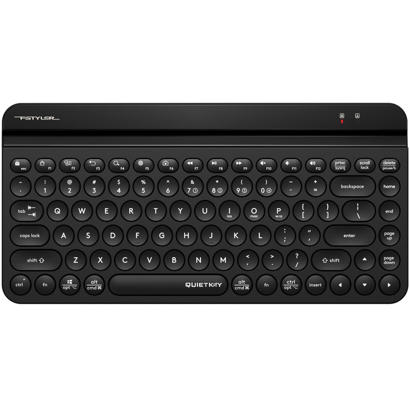 Клавиатура A4Tech Fstyler FBK30 черный USB BT/Radio slim(FBK30 BLACK) 1777588 FBK30 BLACK