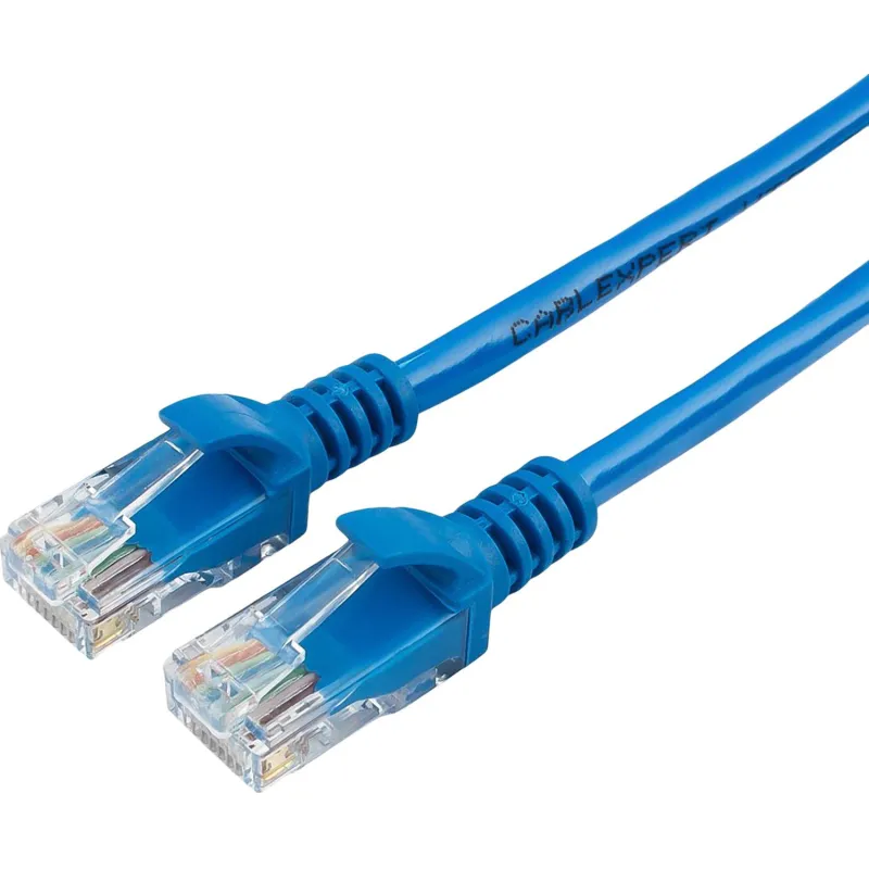 Патч-корд UTP Cablexpert PP10-5M/B кат.5e, 5м, литой (синий) 1114335