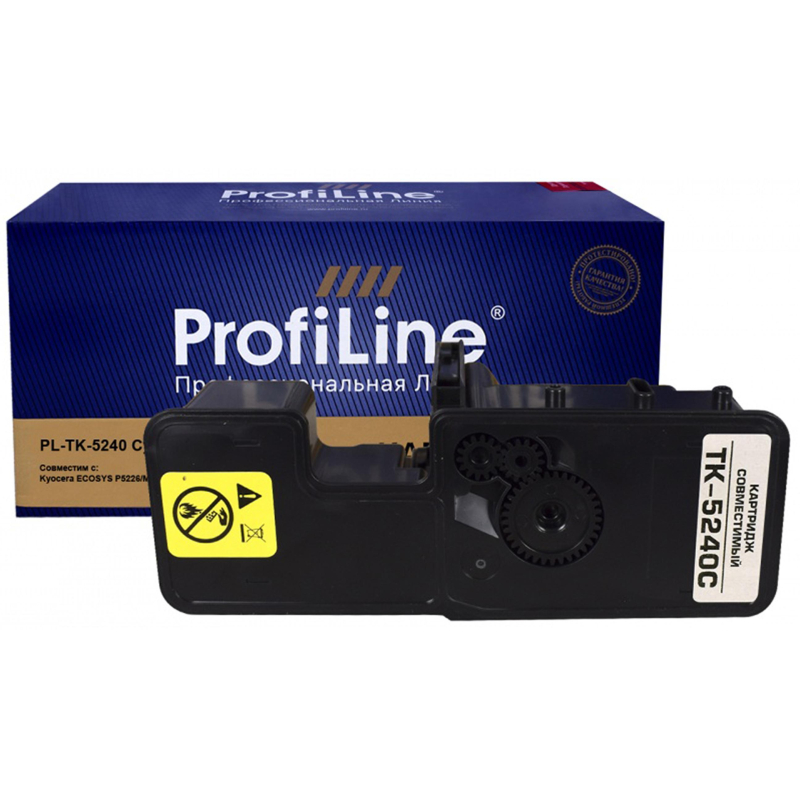 Картридж лазерный ProfiLine TK-5240C гол. для Kyocera Ecosys M5526cdn 1909304 PL_TK-5240C_C