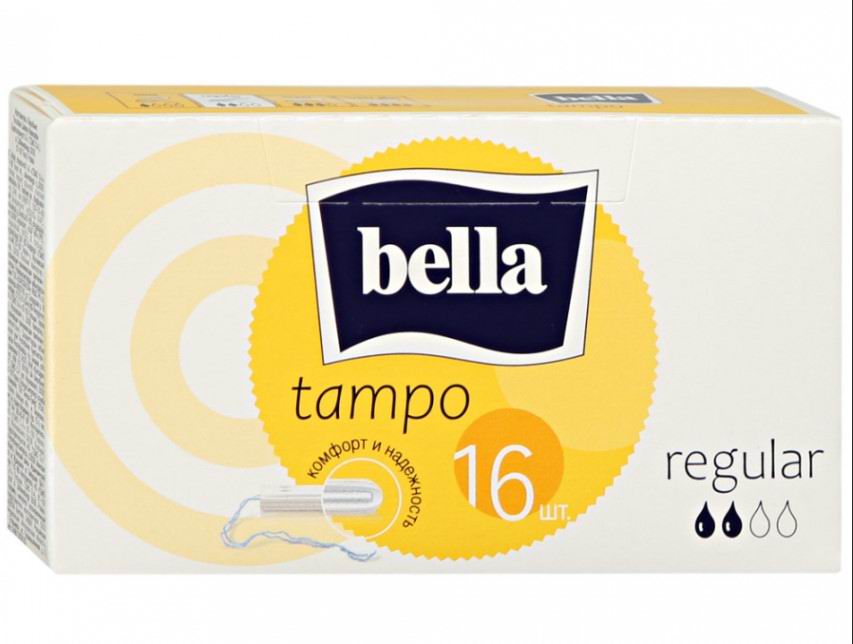 Тампоны без аппликатора Bella Tampo Regular 16шт 5900516320300