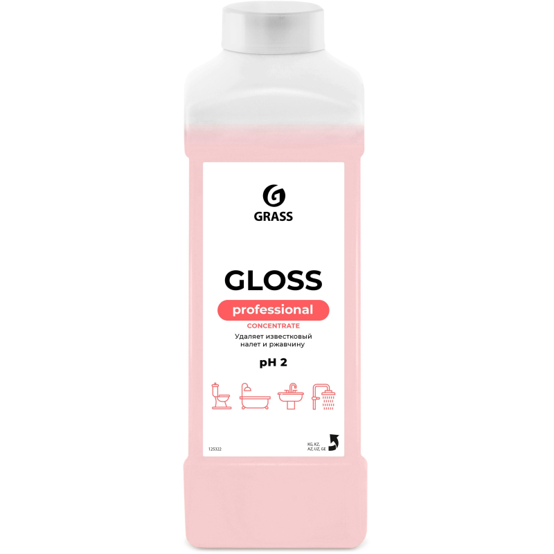 Профхим сантех кисл д/удален налета-ржавч Grass/Gloss Concentrate, 1л 1799949 125322