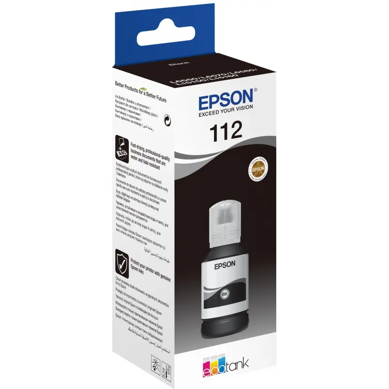Контейнер с чернилами Epson T06C14A C13T06C14A черный для L15150/L15160 1363186