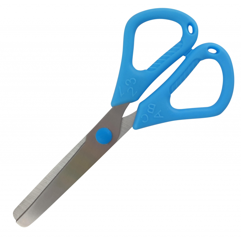 Ножницы Kores ABC,120мм,с пластиковыми ручками,тупоконечные,в асс. 1335942