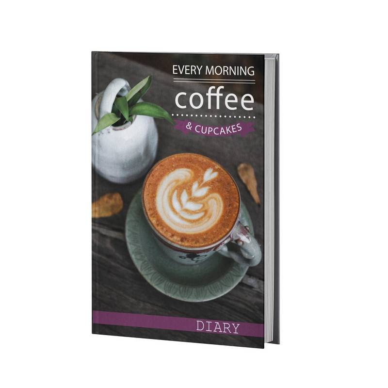 Ежедневник недатир. Attache Coffe 7БЦ A5 128 л. комбинированный (134x206 мм) 1202643