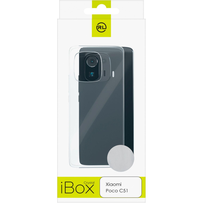 Чехол накладка силикон Red Line iBox Crystal для Xiaomi Poco C51 (прозрачн) 1926223 УТ000036142
