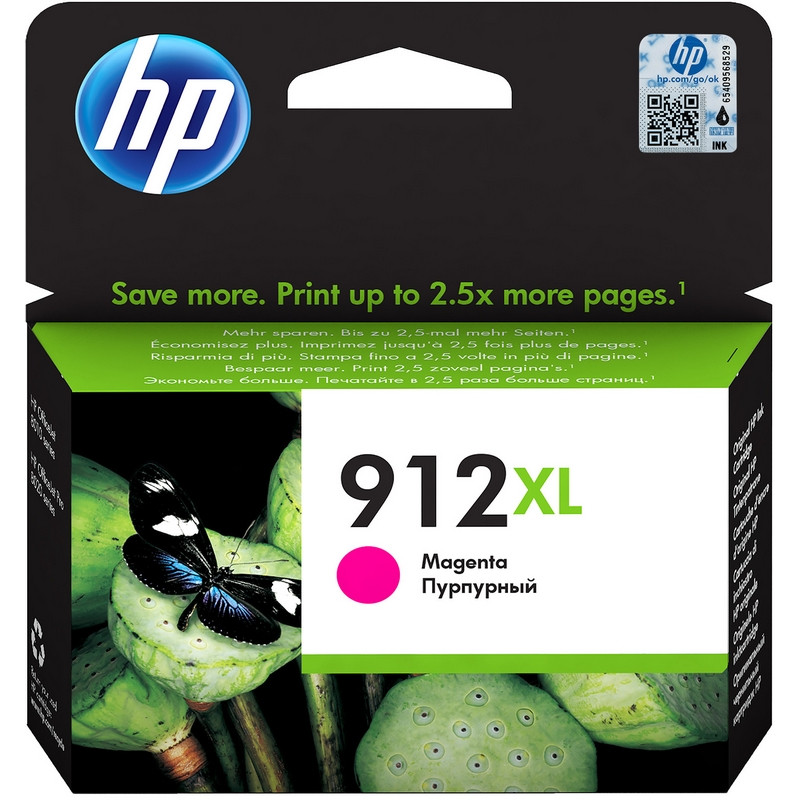Картридж струйный HP 912XL 3YL82AE пур. пов. емк. для OfficeJet 801x/802x 1064187