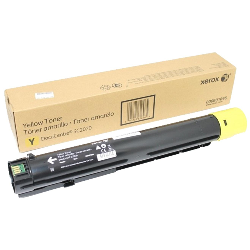 Тонер-картридж Xerox 006R01696 жел. для DocuCentre SC2020 671733