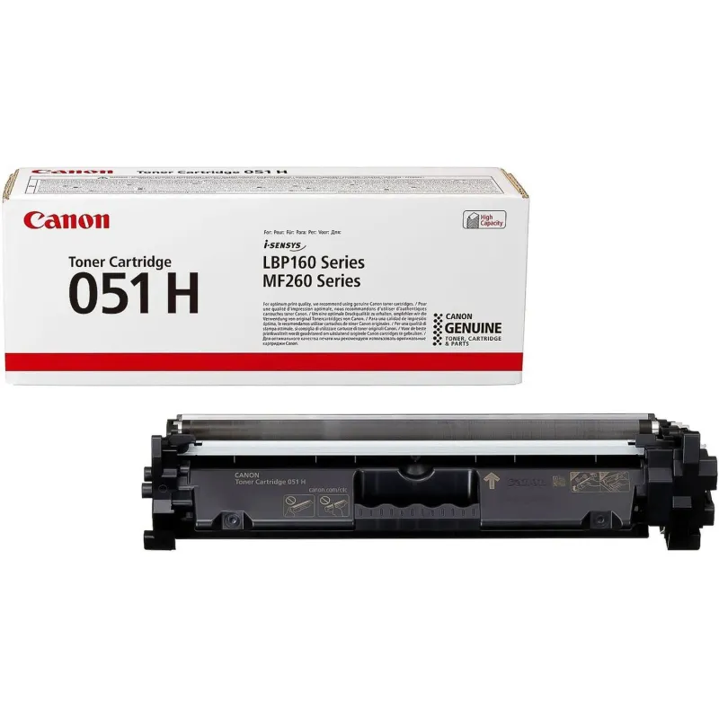 Тонер-картридж Canon 051H (2169C002) чер.пов.емк. для MF264dw/267/269 975172