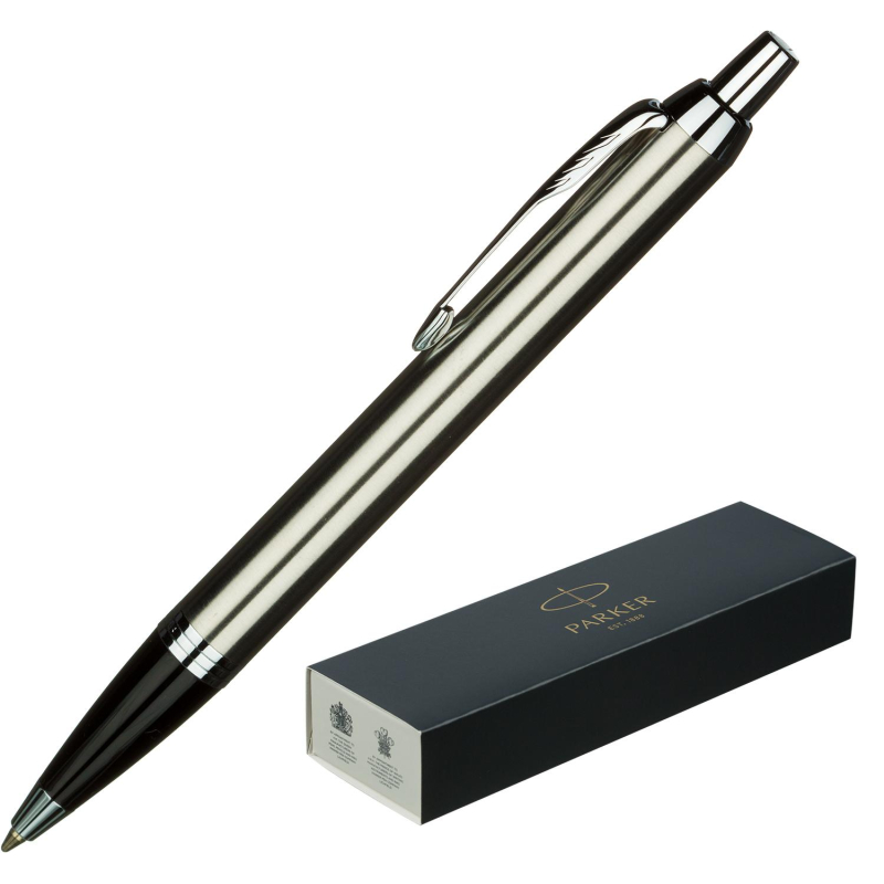 Ручка шарик. Parker IM Stainless Steel CT,синий,Китай,2143631 1371234