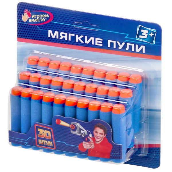 Набор из 30-и мягких пуль для бластеров Играем вместе B1610812-R