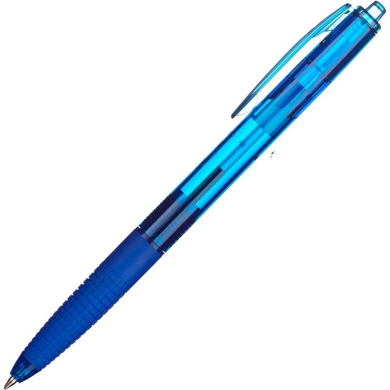 Ручка шариковая автоматическая Pilot Super Grip BPGG-8R-F-L синяя (толщина линии 0.22 мм) 735669
